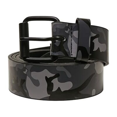 Urban Classics Unisex synthetisch leren camo riem, Dark Camouflage, S/M Urban Classics Unisex synthetisch leren camo riem, Dark Camouflage, S/M