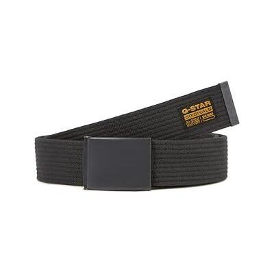 G-STAR RAW G-Star Webbing Belt Herenriem, meerkleurig (Black Metal/Asfalt D27727-e046-h639), PC G-STAR RAW G-Star Webbing Belt Herenriem, meerkleurig (Black Metal/Asfalt D27727-e046-h639), PC