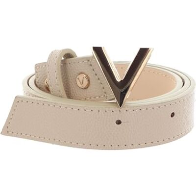 Valentino damesriem, beige/goud, 130W ES Valentino damesriem, beige/goud, 130W ES