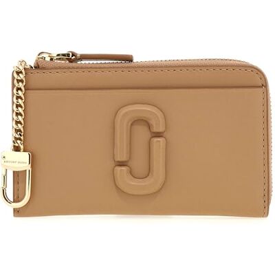 Marc Jacobs Women's The TOP Zip Multi Travel Accessory Passport Portemonnee, Camel, camel, Eén maat Marc Jacobs Women's The TOP Zip Multi Travel Accessory Passport Portemonnee, Camel, camel, Eén maat