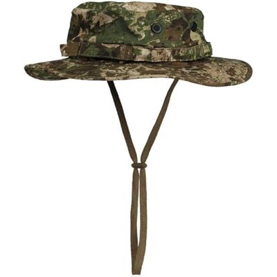Mil-Tec Unisex Katoen Ripstop Boonie Hat Duurzame Lichtgewicht Tactische Outdoor Geventileerde Brede Rand Hoed w/Verstelbare Kinband Mil-Tec Unisex Katoen Ripstop Boonie Hat Duurzame Lichtgewicht Tactische Outdoor Geventileerde Brede Rand Hoed w/Verstelbare Kinband