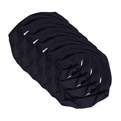 Trigema Uniseks modieuze sjaal (verpakking van 5 stuks), navy, 2 (Hoog 42cm Breed 23cm) Trigema Uniseks modieuze sjaal (verpakking van 5 stuks), navy, 2 (Hoog 42cm Breed 23cm)