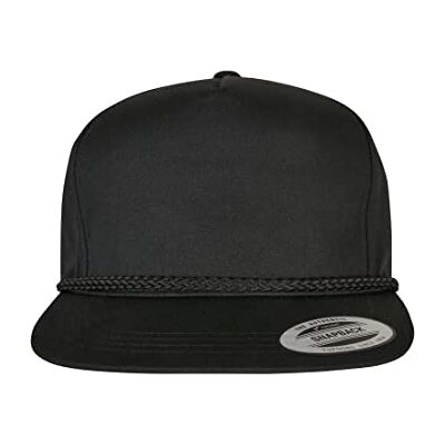 Flexfit Unisex Baseball Cap YP Classics Classic POPLIN Golf Cap Black One Size, zwart, Eén maat Flexfit Unisex Baseball Cap YP Classics Classic POPLIN Golf Cap Black One Size, zwart, Eén maat