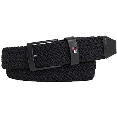 Tommy Hilfiger heren riem, zwart (zwart), 110 Tommy Hilfiger heren riem, zwart (zwart), 110