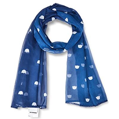 Nicopanda Unisex Polka-Dot Sjaal, Blauw (Navy), One Size Nicopanda Unisex Polka-Dot Sjaal, Blauw (Navy), One Size