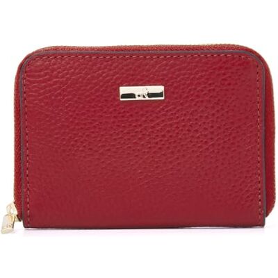 dR Amsterdam damesportemonnee Luxe Lederen Portefeuille met RFID-bescherming Stijlvol en Veilig voor al je Betalingsbehoeften 110121 Tango Red dR Amsterdam damesportemonnee Luxe Lederen Portefeuille met RFID-bescherming Stijlvol en Veilig voor al je Betalingsbehoeften 110121 Tango Red