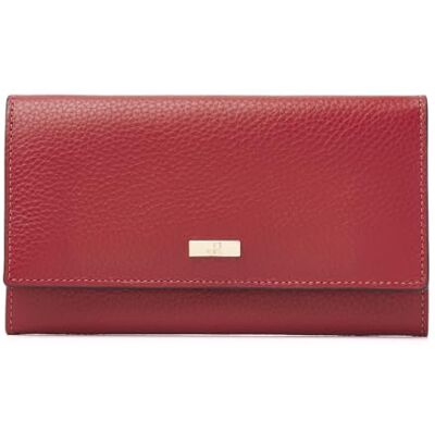 dR Amsterdam damesportemonnee Luxe Lederen Portefeuille met RFID-bescherming Stijlvol en Veilig voor al je Betalingsbehoeften 110159 Tango Red dR Amsterdam damesportemonnee Luxe Lederen Portefeuille met RFID-bescherming Stijlvol en Veilig voor al je Betalingsbehoeften 110159 Tango Red