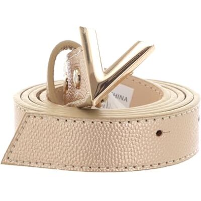 Valentino damesriem, Goud/Goud, 130W ES Valentino damesriem, Goud/Goud, 130W ES