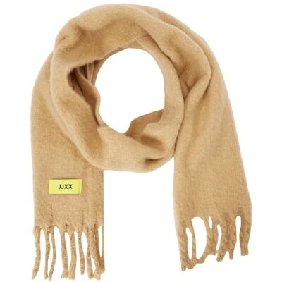JJXX JACK & JONES Jxleslie Scarf Acc sjaal voor dames, beige, Eén Maat JJXX JACK & JONES Jxleslie Scarf Acc sjaal voor dames, beige, Eén Maat