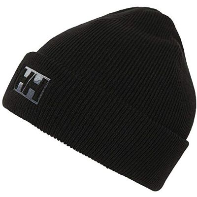 Helly Hansen Unisex-Volwassen Sea Gear Wafel Knit Beanie, 990 Zwart, Standaard Helly Hansen Unisex-Volwassen Sea Gear Wafel Knit Beanie, 990 Zwart, Standaard