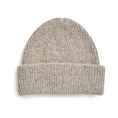 PIECES Pcpyron New Hood Noos Bc muts voor dames, maanbeam, One size PIECES Pcpyron New Hood Noos Bc muts voor dames, maanbeam, One size