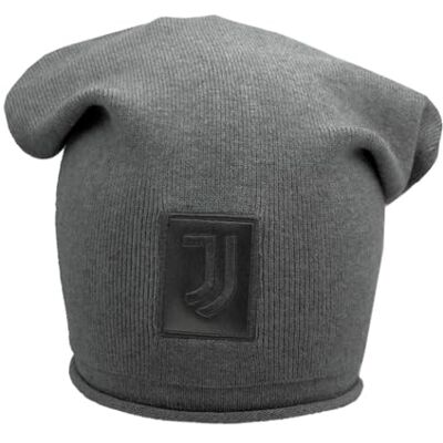 JUVENTUS Hoed pullover patch leer geborduurd 52% VI 30% PL 18% PA 133490 G, Grijs, Eén maat JUVENTUS Hoed pullover patch leer geborduurd 52% VI 30% PL 18% PA 133490 G, Grijs, Eén maat