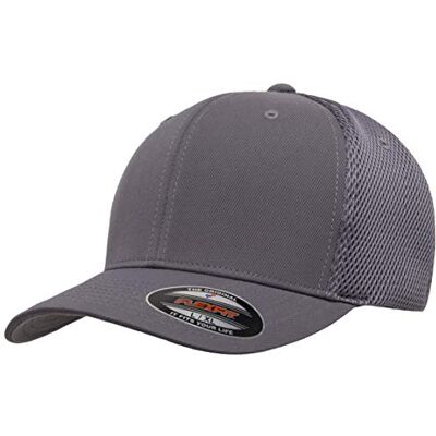 Flexfit Trucker Mesh Pet voor heren, Donkergrijs, S-M Flexfit Trucker Mesh Pet voor heren, Donkergrijs, S-M