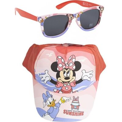CERDÁ LIFE'S LITTLE MOMENTS Minnie Mouse muts en zonnebrilset voor meisjes – originele Disney Minnie kindermuts en zonnebril zomeraccessoires met uv-bescherming en schattig en kleurrijk design CERDÁ LIFE'S LITTLE MOMENTS Minnie Mouse muts en zonnebrilset voor meisjes – originele Disney Minnie kindermuts en zonnebril zomeraccessoires met uv-bescherming en schattig en kleurrijk design