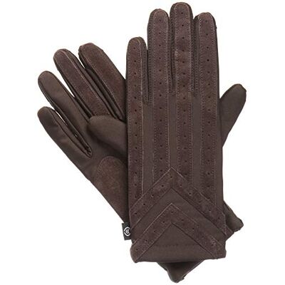 isotoner Mannen Spandex Handschoen met Suede Palm Strips isotoner Mannen Spandex Handschoen met Suede Palm Strips