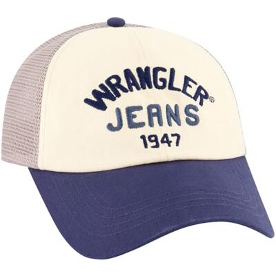 Wrangler Trucker Cap, Drizzle, Eén maat Wrangler Trucker Cap, Drizzle, Eén maat