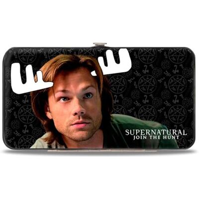 Buckle-Down Hinge Wallet Supernatural portemonnee, bovennatuurlijk, eenheidsmaat voor dames Buckle-Down Hinge Wallet Supernatural portemonnee, bovennatuurlijk, eenheidsmaat voor dames