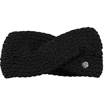 Barts Yogi hoofdband voor dames, Zwart (Zwart 0001), Eén maat Barts Yogi hoofdband voor dames, Zwart (Zwart 0001), Eén maat