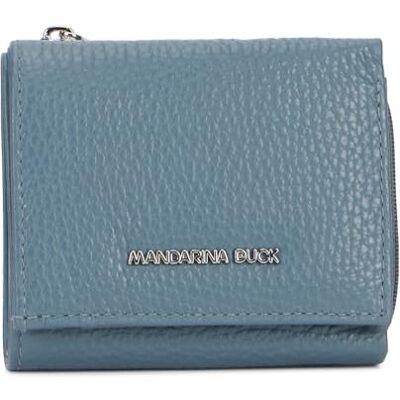 Mandarina Duck Mellow Leather Wallet, reisaccessoires dames portemonnee, eenheidsmaat, Strijken., Eén maat Mandarina Duck Mellow Leather Wallet, reisaccessoires dames portemonnee, eenheidsmaat, Strijken., Eén maat