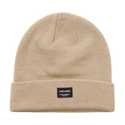 JACK & JONES Jacdna Beanie Noos, Pure kasjmier, Eén maat JACK & JONES Jacdna Beanie Noos, Pure kasjmier, Eén maat