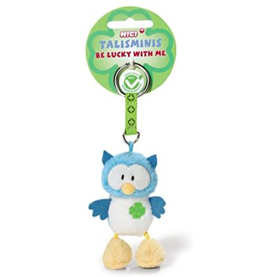 NICI 37391 Uil Talisminis Be Lucky with me, 7 cm, Bean Bag sleutelhanger NICI 37391 Uil Talisminis Be Lucky with me, 7 cm, Bean Bag sleutelhanger
