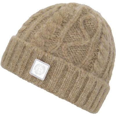 CHILLOUTS Rory Hat Beanie beige OneSize Alpaca Wool CHILLOUTS Rory Hat Beanie beige OneSize Alpaca Wool