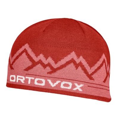 ORTOVOX Peak Beanie, 68035, oranje (Sunset Orange), uniseks ORTOVOX Peak Beanie, 68035, oranje (Sunset Orange), uniseks