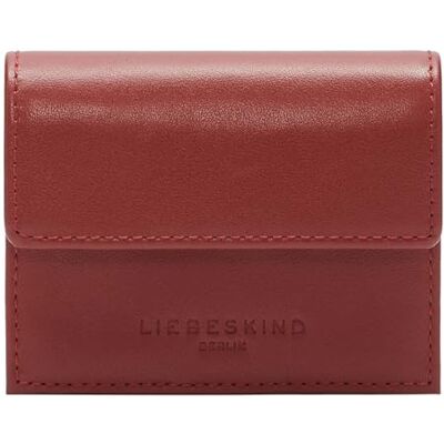 LIEBESKIND BERLIN Leren portemonnee Soft Nappa Akkordeon Wallet True Red donkerrood LIEBESKIND BERLIN Leren portemonnee Soft Nappa Akkordeon Wallet True Red donkerrood