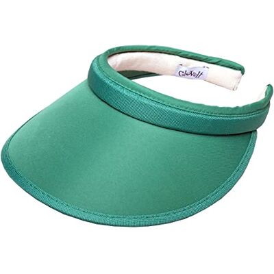 Glove It Dames Clip On Vizier Golf & Tennis Hoofd Vizieren voor Vrouwen UV 50 Bescherming Dames Zonneklep Hoed Grote Brede Rand Sport, Strand, Hardlopen, Softbal Klassiek Effen Blauw Glove It Dames Clip On Vizier Golf & Tennis Hoofd Vizieren voor Vrouwen UV 50 Bescherming Dames Zonneklep Hoed Grote Brede Rand Sport, Strand, Hardlopen, Softbal Klassiek Effen Blauw