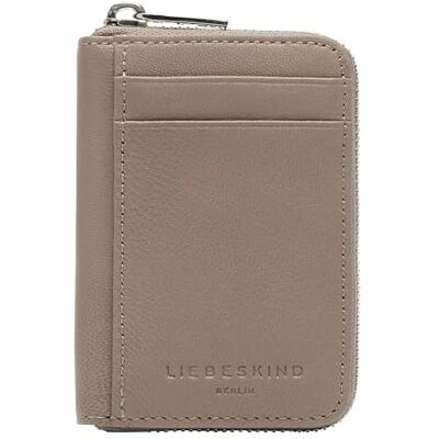 LIEBESKIND BERLIN Leren portemonnee Eliza Wallet Neutral Grey Taupe LIEBESKIND BERLIN Leren portemonnee Eliza Wallet Neutral Grey Taupe