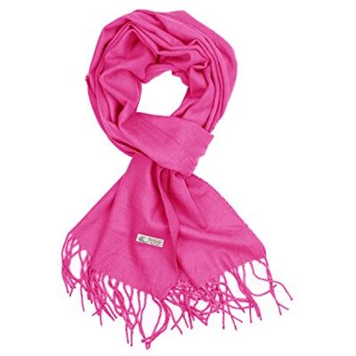 Promise Duidelijke Effen Kleur Kasjmier voelt Klassieke Zachte Luxe Winter Sjaal Voor Mannen Vrouwen, Roze, One Size Promise Duidelijke Effen Kleur Kasjmier voelt Klassieke Zachte Luxe Winter Sjaal Voor Mannen Vrouwen, Roze, One Size