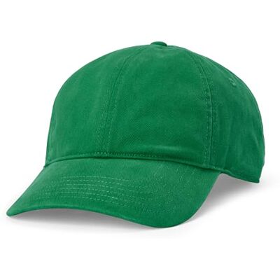 Amazon Essentials Honkbalpet van gewassen katoen voor heren, Groen, one size Amazon Essentials Honkbalpet van gewassen katoen voor heren, Groen, one size