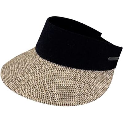 Barts Vesder Visor Heren/Dames dames met klep Klittenbandsluiting voor Lente/Zomer One Size zwart Barts Vesder Visor Heren/Dames dames met klep Klittenbandsluiting voor Lente/Zomer One Size zwart