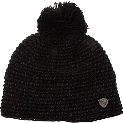 Ziener Volwassenen Intercontinental heeft pompon muts/warm, gehaakt Ziener Volwassenen Intercontinental heeft pompon muts/warm, gehaakt