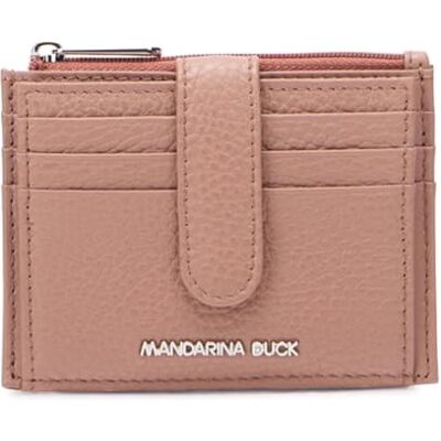 Mandarina Duck Mellow Leather Wallet, reisaccessoires dames portemonnee, eenheidsmaat, Winter Rose, Eén maat Mandarina Duck Mellow Leather Wallet, reisaccessoires dames portemonnee, eenheidsmaat, Winter Rose, Eén maat