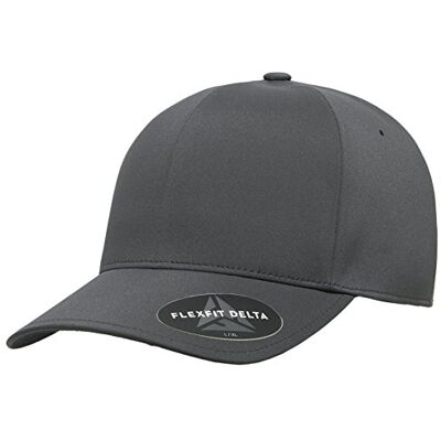 Flexfit Atletische honkbal getailleerde pet voor, Grijs, S-M Flexfit Atletische honkbal getailleerde pet voor, Grijs, S-M