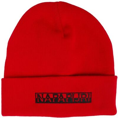 Napapijri Farae Beanie Rood, Rood, Eén maat Napapijri Farae Beanie Rood, Rood, Eén maat