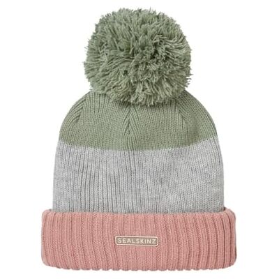 SealSkinz Waterproof Cold Weather Bobble Hat uniseks-volwassene Muts (1-Pack) SealSkinz Waterproof Cold Weather Bobble Hat uniseks-volwassene Muts (1-Pack)
