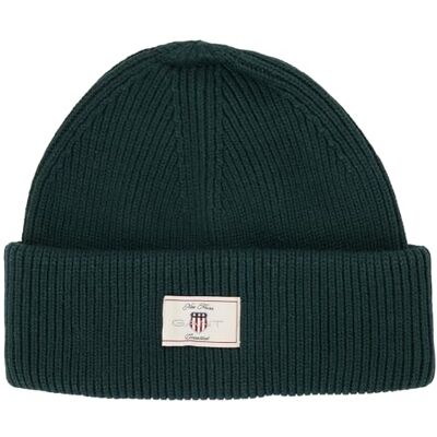 GANT Cotton Blend Ribbed Beanie uniseks-volwassene Muts GANT Cotton Blend Ribbed Beanie uniseks-volwassene Muts