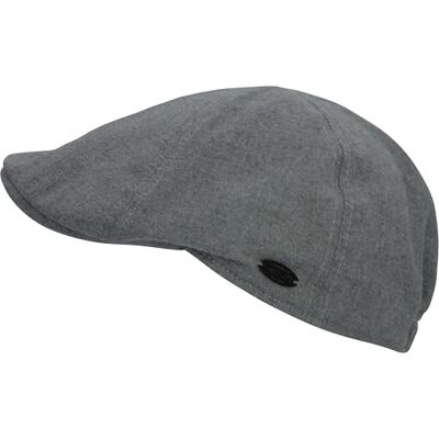 CHILLOUTS Calvin Hat Flat Cap grey M-L - CHILLOUTS Calvin Hat Flat Cap grey M-L -