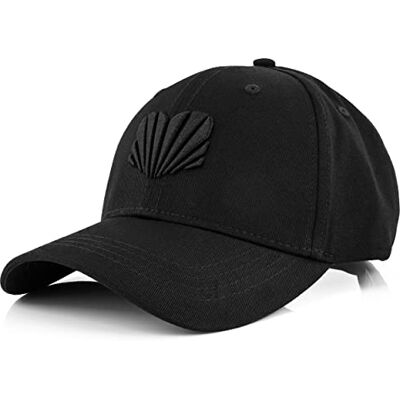 Blackskies ® Crest Klassieke Baseballpet Unisex Strapback Hoed Heren Dames Basecap Gebogen Polo Hoed Zwart Cap Streetwear Outdoor Zomer Casual Blackskies ® Crest Klassieke Baseballpet Unisex Strapback Hoed Heren Dames Basecap Gebogen Polo Hoed Zwart Cap Streetwear Outdoor Zomer Casual