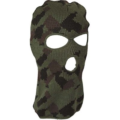 Mil-Tec Balaclava bivakmuts voor heren, tarn, Eén maat Mil-Tec Balaclava bivakmuts voor heren, tarn, Eén maat