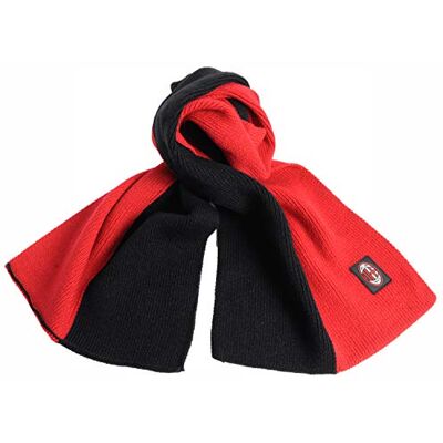 0901N|#Ac Milan Sjaal voor heren, effen, rood, L 0901N|#Ac Milan Sjaal voor heren, effen, rood, L