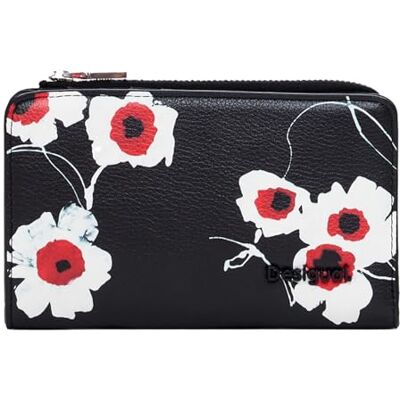 Desigual MONE_CHANDRA Emma 2.0, Bi-Fold Wallet Women's, 0, Zwart, 0 Desigual MONE_CHANDRA Emma 2.0, Bi-Fold Wallet Women's, 0, Zwart, 0