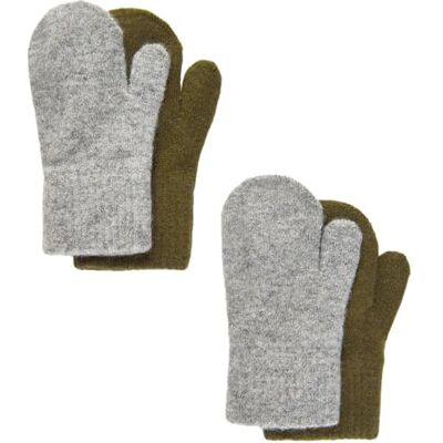 Celavi Uniseks kinderkleding (2 stuks), Legerolijf, 3 Y Celavi Uniseks kinderkleding (2 stuks), Legerolijf, 3 Y