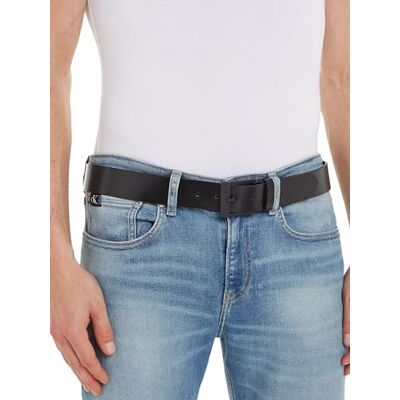 Calvin Jeans Herenriem Classic van leer, zwart (zwart), 115 Calvin Jeans Herenriem Classic van leer, zwart (zwart), 115