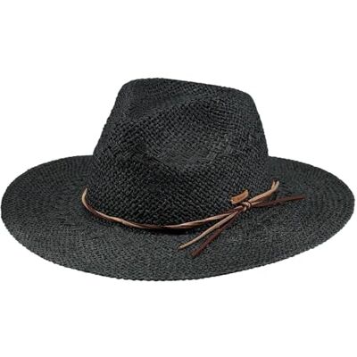Barts Arday Strohoed Dames/Heren dameshoed zomer hoed heren voor Lente/Zomer One Size zwart Barts Arday Strohoed Dames/Heren dameshoed zomer hoed heren voor Lente/Zomer One Size zwart