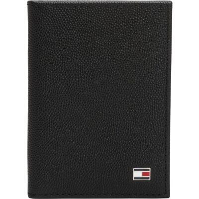 Tommy Hilfiger Heren TH Flag Bifold AM0AM13522 Bifold portemonnee, zwart (zwart), OS, Zwart (zwart), One Size Tommy Hilfiger Heren TH Flag Bifold AM0AM13522 Bifold portemonnee, zwart (zwart), OS, Zwart (zwart), One Size