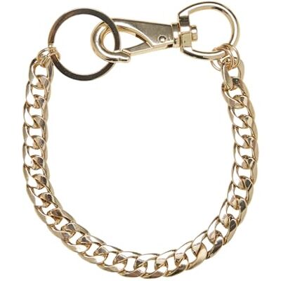 Urban Classics Unisex metalen sleutelhanger accessoire, goud, Eén maat Urban Classics Unisex metalen sleutelhanger accessoire, goud, Eén maat
