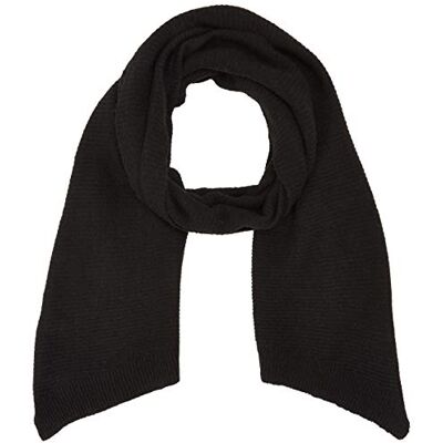 PIECES Dames PCBENILLA LONG SCARF NOOS BC 17106016, zwart, Eén Maat PIECES Dames PCBENILLA LONG SCARF NOOS BC 17106016, zwart, Eén Maat